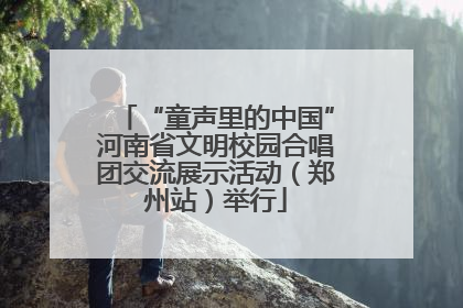 “童声里的中国”河南省文明校园合唱团交流展示活动（郑州站）举行