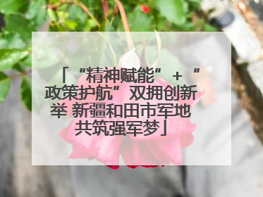 “精神赋能”+“政策护航”双拥创新举 新疆和田市军地共筑强军梦