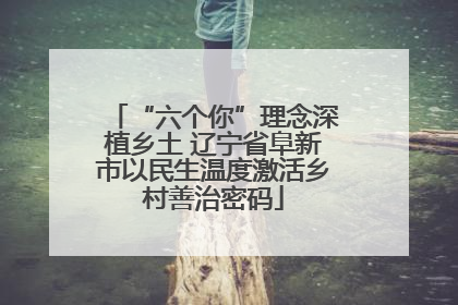 “六个你”理念深植乡土 辽宁省阜新市以民生温度激活乡村善治密码