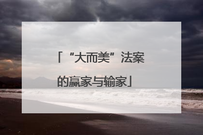 “大而美”法案的赢家与输家