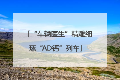 “车辆医生”精雕细琢“AD钙”列车