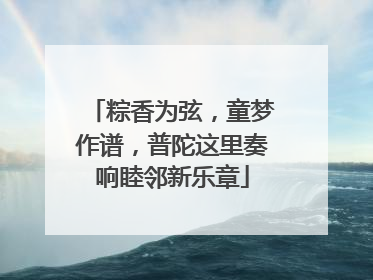 粽香为弦，童梦作谱，普陀这里奏响睦邻新乐章