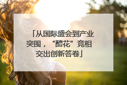 从国际盛会到产业突围，“醴花”竞相交出创新答卷