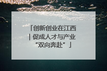 创新创业在江西｜促成人才与产业“双向奔赴”