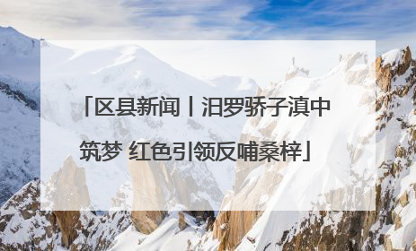区县新闻丨汨罗骄子滇中筑梦 红色引领反哺桑梓