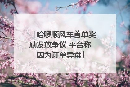哈啰顺风车首单奖励发放争议 平台称因为订单异常