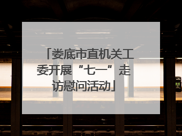 娄底市直机关工委开展“七一”走访慰问活动