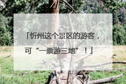 忻州这个景区的游客，可“一票游三地”！