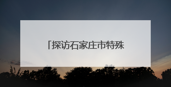 探访石家庄市特殊教育学校：他们的梦想，一样远大