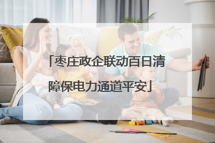 枣庄政企联动百日清障保电力通道平安