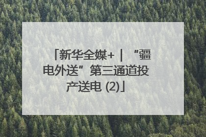 新华全媒+｜“疆电外送”第三通道投产送电 (2)