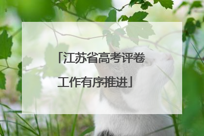 江苏省高考评卷工作有序推进