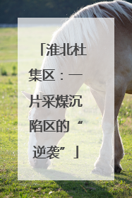 淮北杜集区：一片采煤沉陷区的“逆袭”