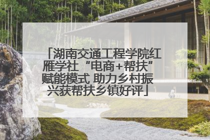湖南交通工程学院红雁学社“电商+帮扶”赋能模式 助力乡村振兴获帮扶乡镇好评