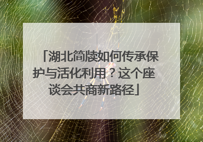 湖北简牍如何传承保护与活化利用？这个座谈会共商新路径