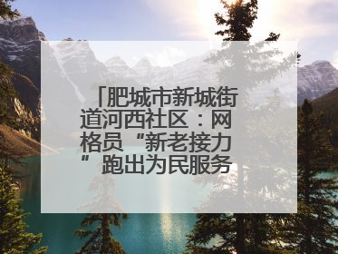 肥城市新城街道河西社区：网格员“新老接力”跑出为民服务“加速度”