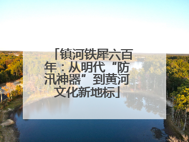镇河铁犀六百年：从明代“防汛神器”到黄河文化新地标