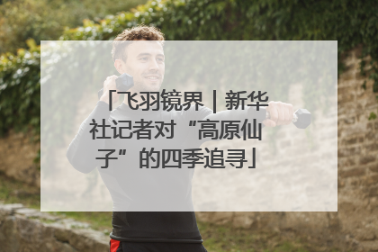 飞羽镜界｜新华社记者对“高原仙子”的四季追寻