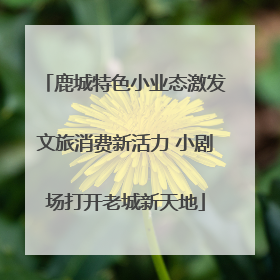 鹿城特色小业态激发文旅消费新活力 小剧场打开老城新天地